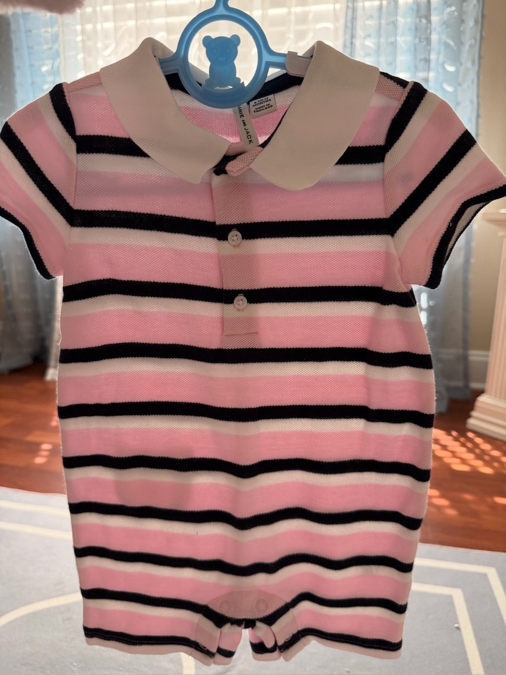 NWOT Janie and Jack boys romper sz 12 months